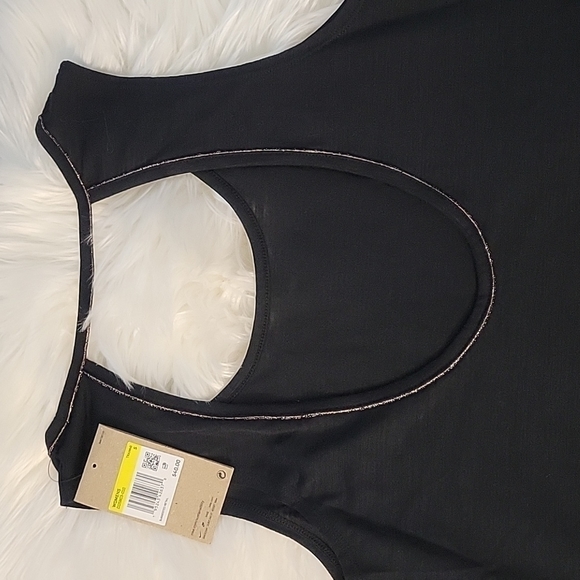 NIKE Yoga Dri-FIT Lurex Tank In Black - Picture 7 of 8